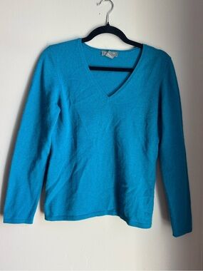 Ann Taylor Cashmere Pullover Sweater Soft Girl Quiet Luxury S Scandi Cottagecore